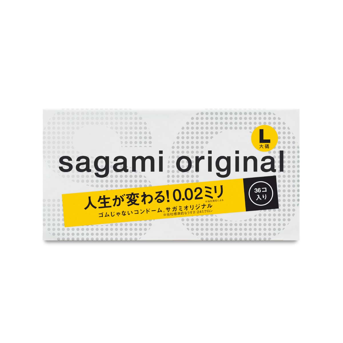 Sagami Original 0.02 L-size 36s