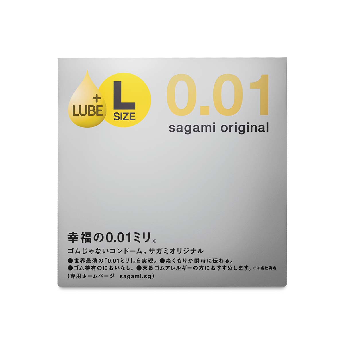 Sagami Original 0.01 L-size Extra Lubricated 1s